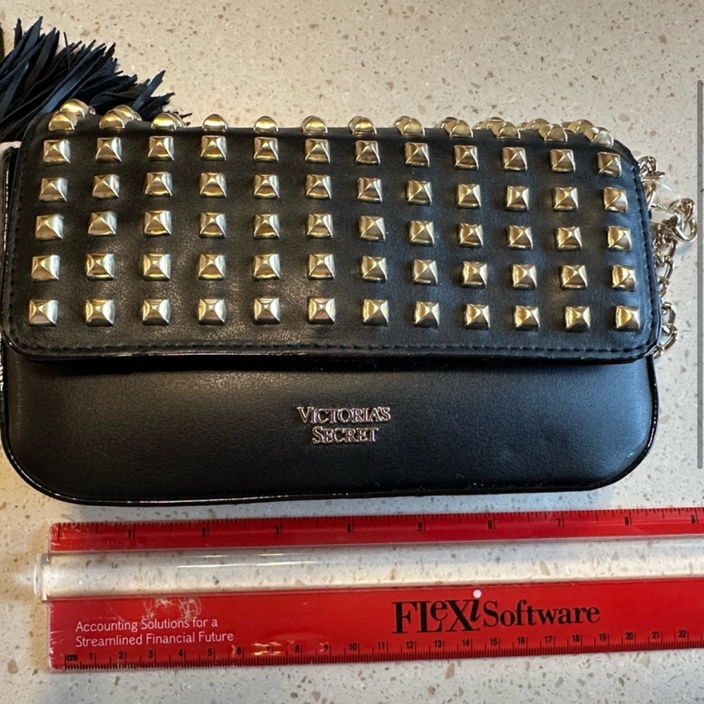 Victoria's Secret Black Studded Women's Bag